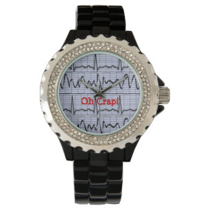 Lustige Herzuhr des rhythmus-oh Mist-II Armbanduhr