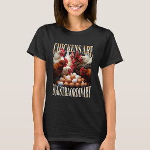 Lustige Hinterhof-Hühner sind ein eggstraordinäres T-Shirt