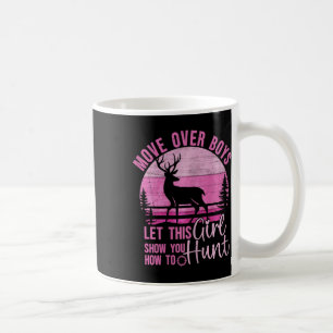Lustige Hirschjagd - Lass dieses Mädchen dir zeige Kaffeetasse