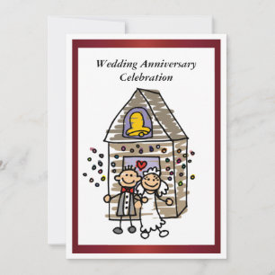 Lustige Hochzeitstag Einladung