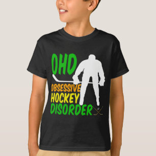 Lustige Hockey-Kinder T-Shirt