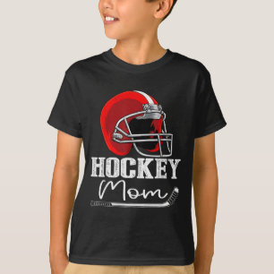 Lustige Hockey-Mutter Hockey-Spielerin Mutter T-Shirt