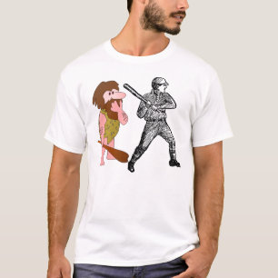 Lustige Höhlenbewohnerbaseball T - Shirts