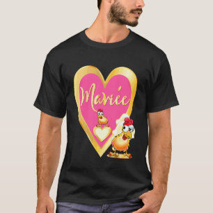 LUSTIGE HÜHNER FRANZÖSISCHE HOCHZEIT KANADISCHE MA T-Shirt