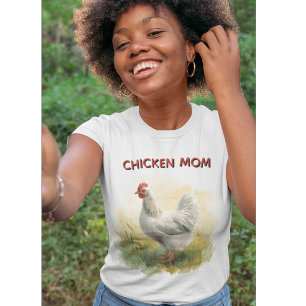 Lustige Hühner-Mutter-Farm T-Shirt