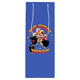 Lustige Hühner Nacht Party Hühner Design Geschenktüte Für Weinflaschen