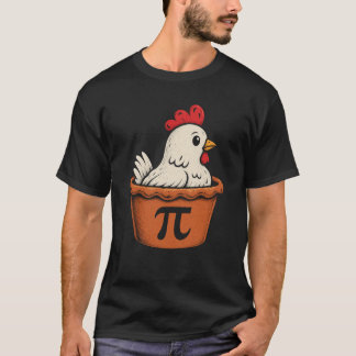 Lustige Hühner-Pot-Pi-Mathe-Liebhaber-Geek-Geschen T-Shirt