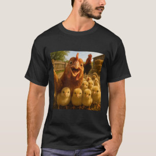 Lustige Hühnerküken für Ostern Hühner Halloween T-Shirt