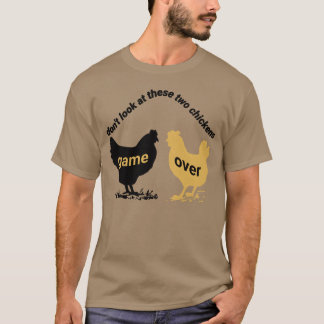 lustige Hühnerspielerfamilie T-Shirt