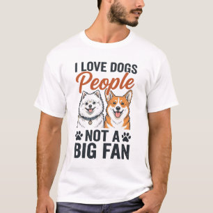 Lustige Hunde-Liebhaber-Zitat Vintage-Gravur-Vekto T-Shirt