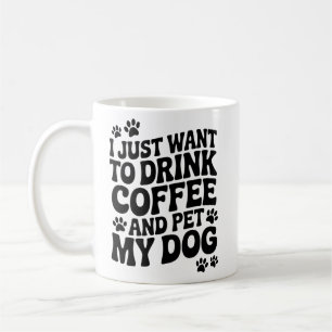 Lustige Hunde-Liebhaber-Zitate Tasse Hundemutter H