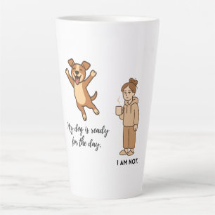 Lustige Hunde-Mama-Latte-Tasse Milchtasse