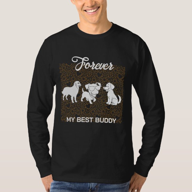 lustige Hunde T-Shirt (Vorderseite)