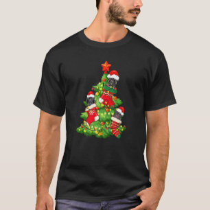 Lustige Hunde Weihnachtsbaum Labrador Pit Bull Fra T-Shirt