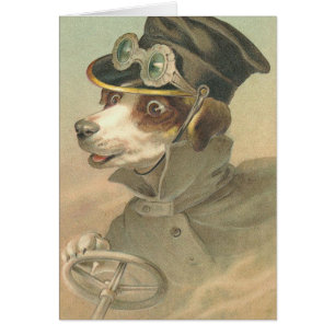 Lustige Hundekarte