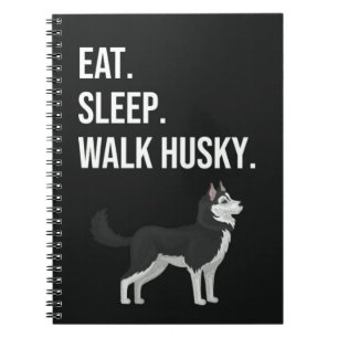 Lustige Husky-Mama-Geschenke Sibirischer Hund Papa Notizblock