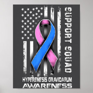 Lustige Hyperemesis-Bewusstseins-Gravidarum-Squad- Poster