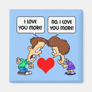 lustige i-Liebe Sie Magnet