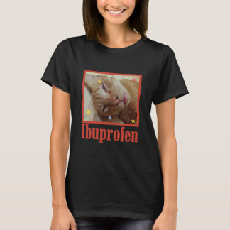 Lustige Ibuprofen-Katze Hilarische Katzen-Meme-Ges T-Shirt