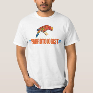 Lustige Ich liebe Papageien T-Shirt
