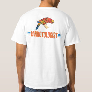 Lustige Ich liebe Papageien T-Shirt