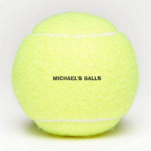 LUSTIGE INDIVIDUELLE TENNISBÄLLE BALL