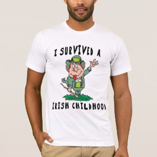Lustige Iren - ich überlebte eine irische Kindhei T-Shirt