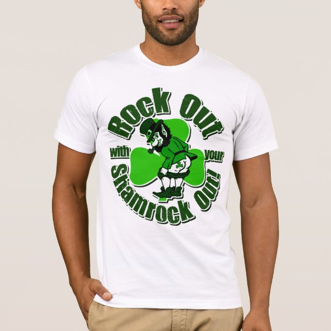 Lustige Iren St. Patricks Tages T-Shirt (Vorderseite)