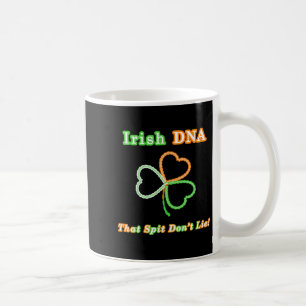 Lustige irische DNA-Testresultate - irische Abstam Kaffeetasse