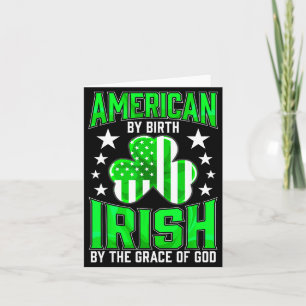 Lustige irische Stolz St. Patrick's Day keltisches Karte