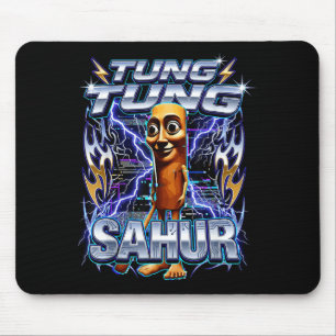 Lustige italienische Gehirnverrottung Tung Tung Tu Mousepad