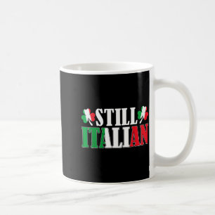 Lustige italienische Kleeblätter St. Patrick's Day Kaffeetasse