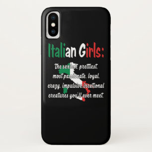 LUSTIGE ITALIENISCHE MÄDCHEN Case-Mate iPhone HÜLLE