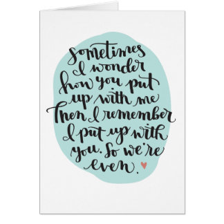 Lustige Jahrestags-Karte für Freund