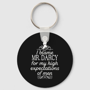 Lustige Jane Austen Mr Darcy Zitate Buchclub T-Shi Schlüsselanhänger