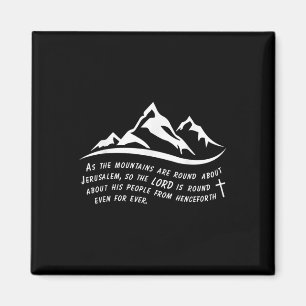 Lustige Jerusalem Berge Herr Kreuz Jesus Christi Magnet