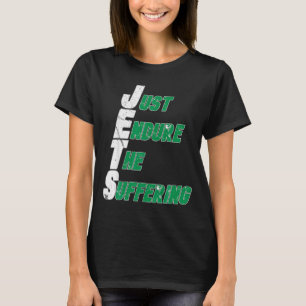 Lustige Jets ertragen einfach das leidvolle Footba T-Shirt