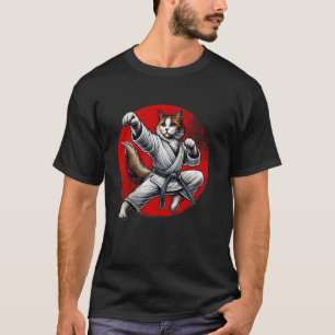Lustige Judokatze Karate für Jungen und Männer T-Shirt