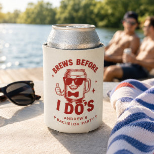 Lustige Junggesellenabschied-Biere Vor dem Ja Wort Dosenkühler