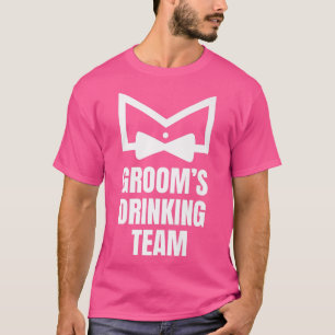 Lustige Junggesellenabschied Bräutigam Trinker Tea T-Shirt