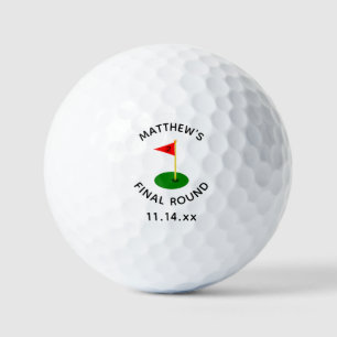 Lustige Junggesellenabschied-Golfer-Hochzeitsgunst Golfball
