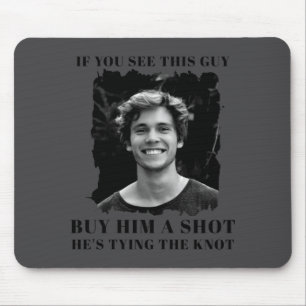 Lustige Junggesellenparty Männer  Mousepad