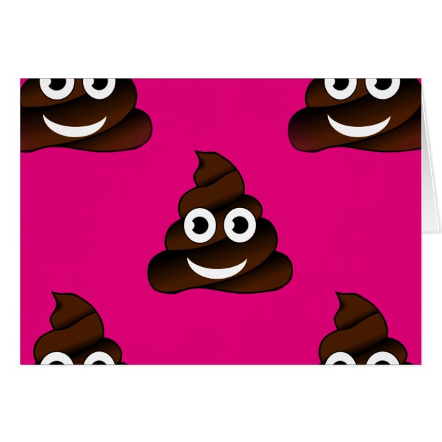 lustige kack-Emoji (Vorderseite (Horizontal))