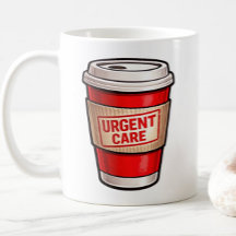 Lustige Kaffee Humor Notfallversorgung Gesundheits