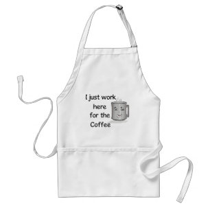 Lustige Kaffee-Liebhaber-Schürze Schürze