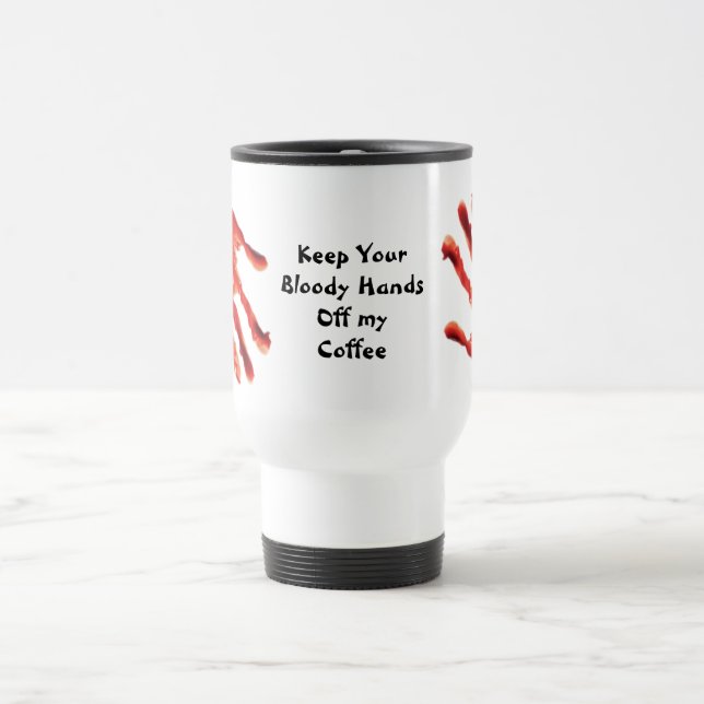 Lustige Kaffee-Reise-Tasse Reisebecher (Mittel)