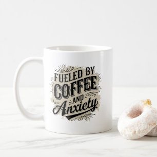 Lustige Kaffee-Wort-Kunst-Sarkasmus Kaffeetasse