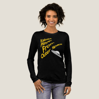 Lustige Kalimba und UFO Tri-Blend Shirt