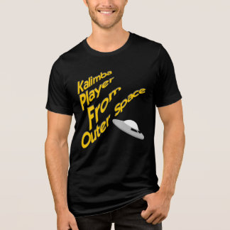 Lustige Kalimba und UFO Tri-Blend Shirt