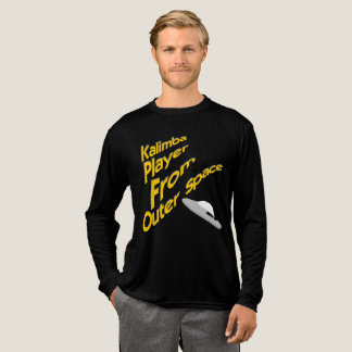 Lustige Kalimba und UFO Tri-Blend Shirt